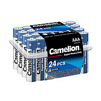 Батарейка CAMELION Super Heavy Duty R03P-PB24B, 24 шт. в упаковке