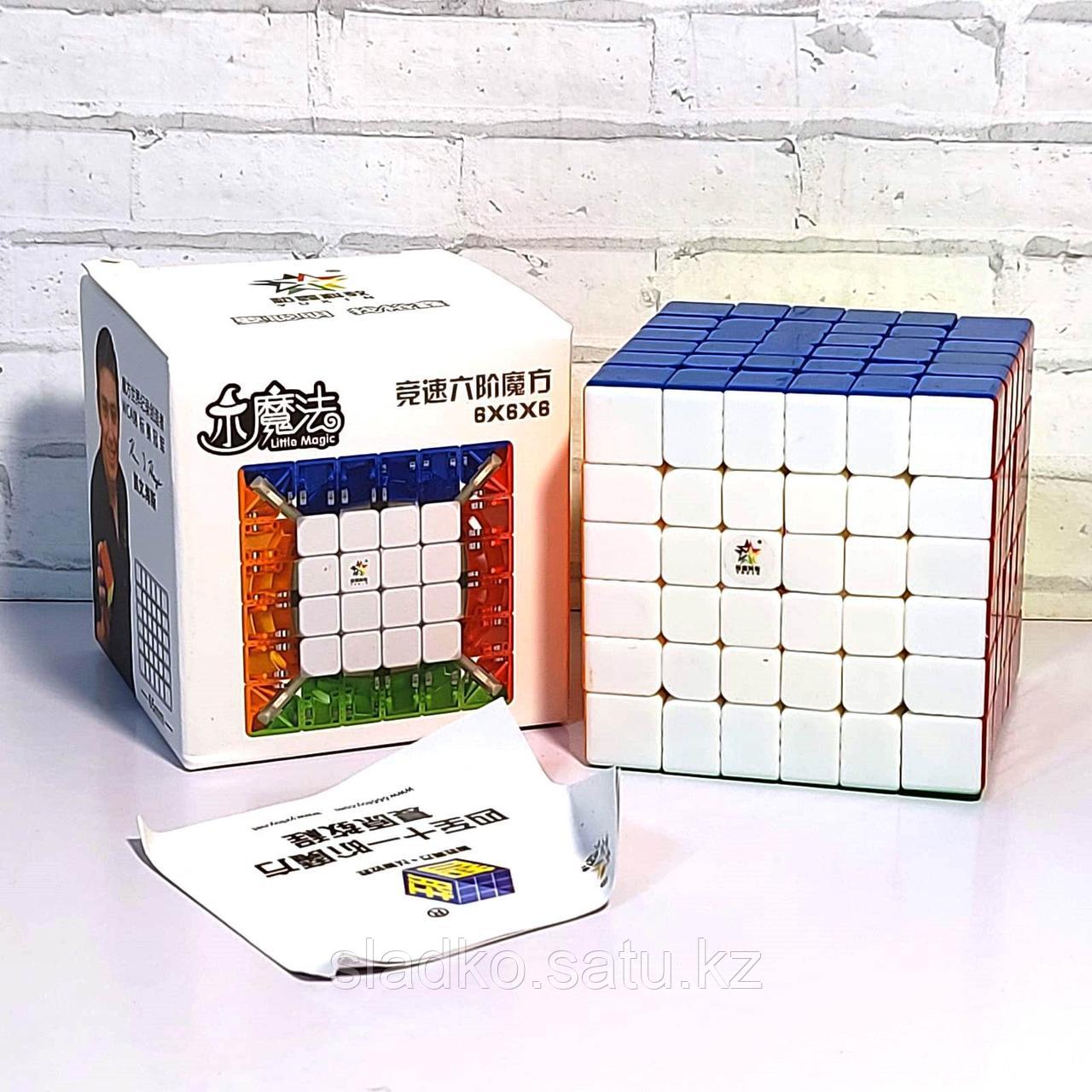 Скоростной кубик Рубика YuXin Little Magic 6x6 - фото 1 - id-p55834897
