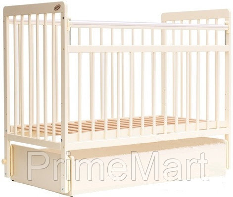 Кровать детская Bambini Евро стиль M 01.10.04 Слоновая кость