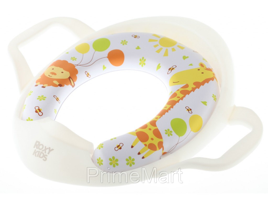 Адаптер Roxy Kids для унитаза с ручками Жираф