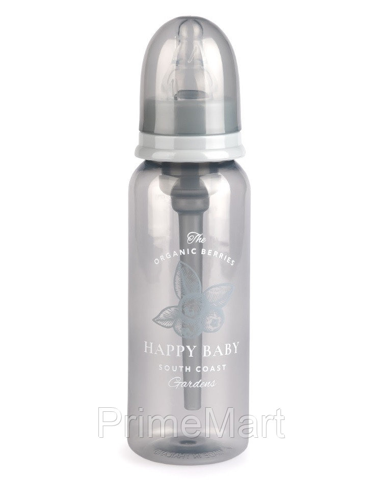 Бутылочка Happy Baby Baby антиколиковая с силиконовой соской 250 мл 10015 Aqua