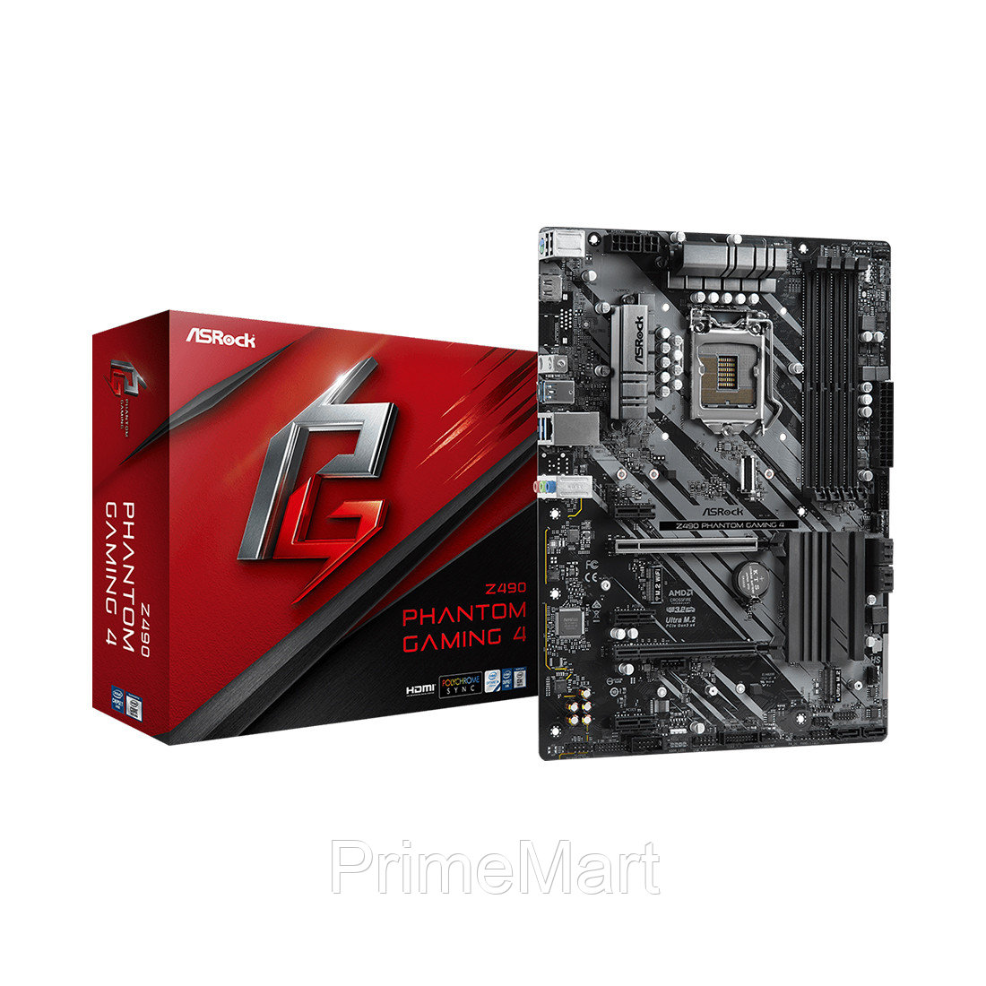 Материнская плата ASRock Z490 PHANTOM GAMING 4