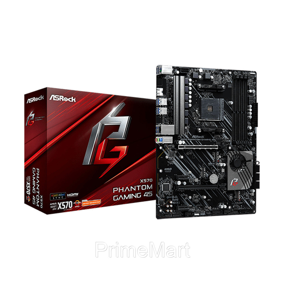 Материнская плата ASRock X570 PHANTOM GAMING 4S