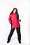 Женский горнолыжный костюм Columbia красный с черным, фото 7