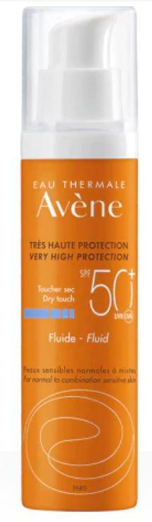 Avene солнцезащитный флюид SPF 50+ 50 мл