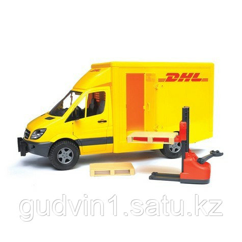 MB Sprinter фургон DHL с погрузчиком Bruder (02-534)