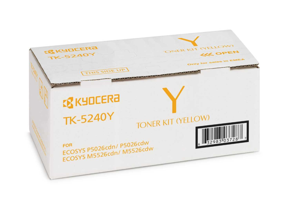 Тонер-картридж Kyocera TK-5240 Yellow для P5026cdn/cdw/M5526cdn/cdw 1T02R7ANL0 - фото 1 - id-p94039489