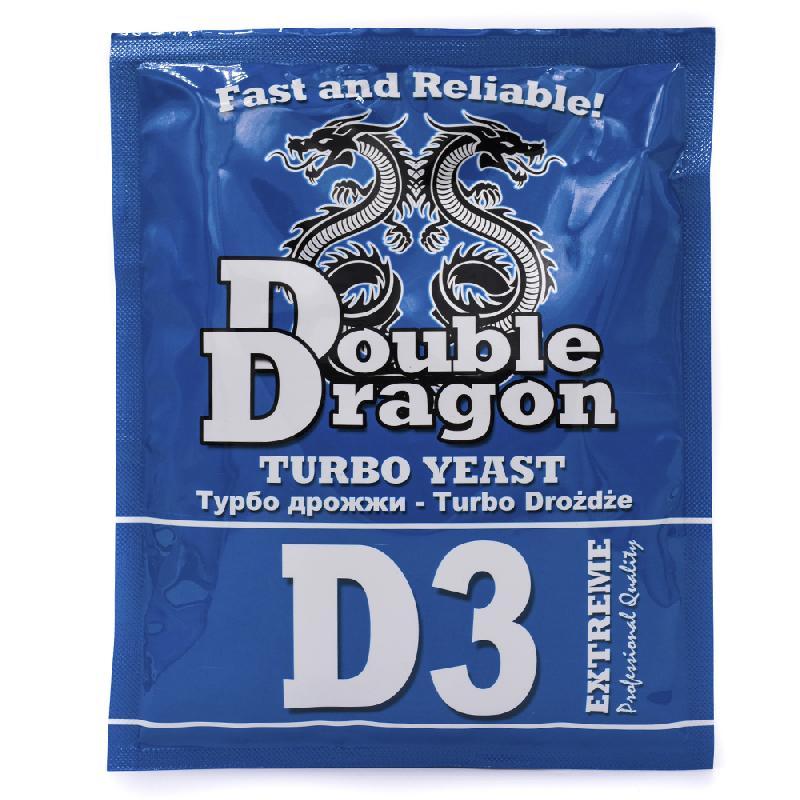 Турбо-дрожжи DoubleDragon D3, 92 г