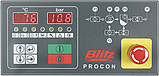Витовой компрессор MONSUN 5.5 S, ресивер 500л, производительность 660 л/м, давление 10 Бар,  Blitz (Германия), фото 3