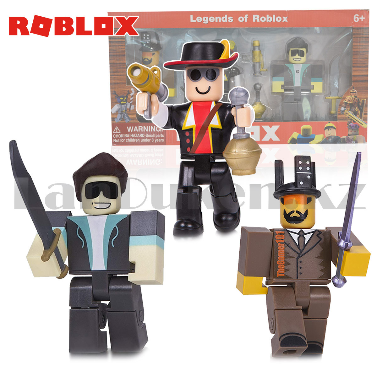 Игровой набор фигурок Roblox с аксессуарами Персонажи Легенды - фото 1 - id-p94141729
