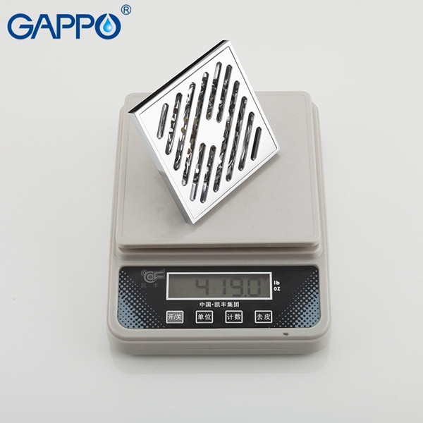 Душевой трап Gappo G81050-3 (10*10 см) - фото 5 - id-p94072906