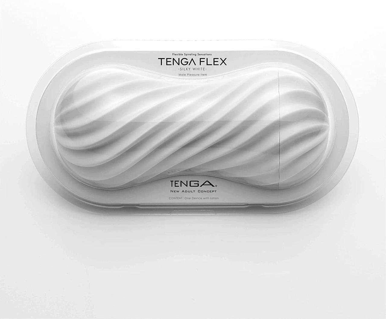 TENGA FLEX Мастурбатор Silky White