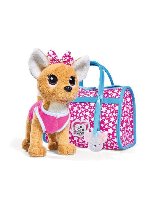 Плюшевая собачка 20 см Chi-Chi love Звездный стиль Simba 5893115 / Чичи Лав