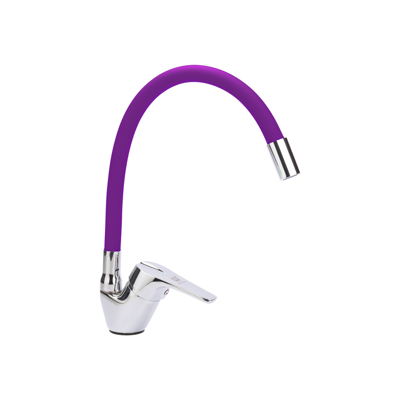 Смеситель для кухни гибкий Нептун 214 D  Фиолетовый