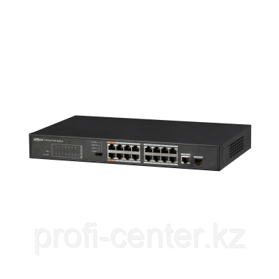 Коммутатор, Dahua, DH-PFS3117-16ET-135