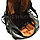 Рюкзак ранец эко-кожа с накладным отделением с USB,  AUX входом и шнурами (черного цвета), фото 9