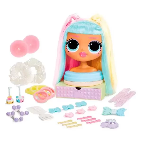 Игрушка Голова для создания причесок-2 Candylicious