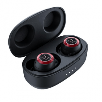 Наушники TWS MONSTER Achieve 100 AirLinks Earphone MH11901, черный/ красный, фото 1