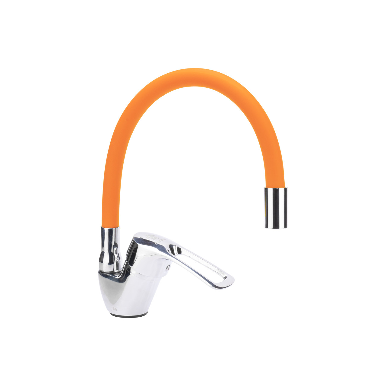 Гибкий смеситель для кухни Aquadeus 44F Оранжевый