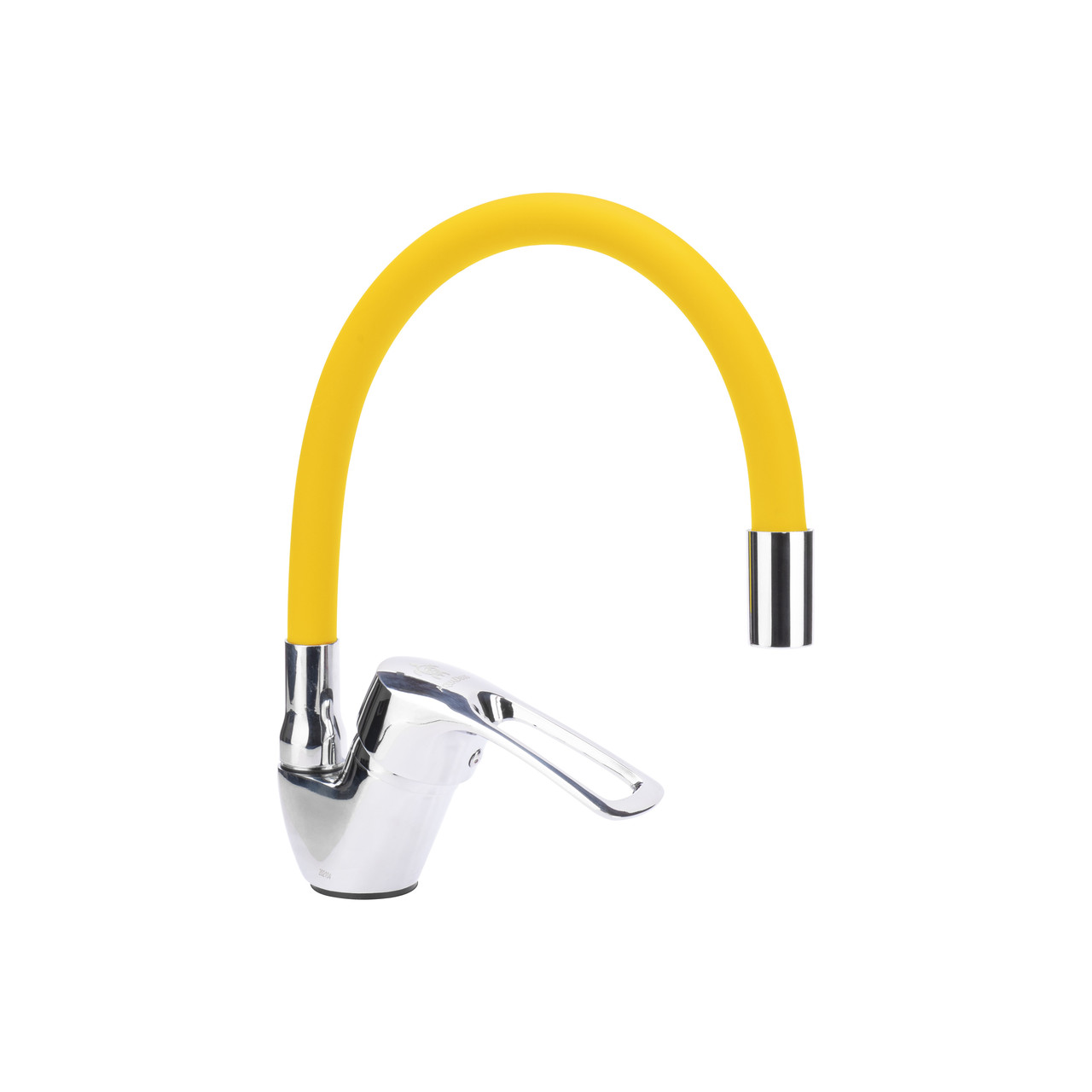 Гибкий смеситель для кухни Aquadeus 44F Желтый