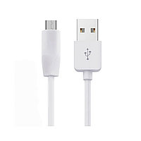 Кабель для зарядки телефона USB Micro Hoco X1, белый, фото 1
