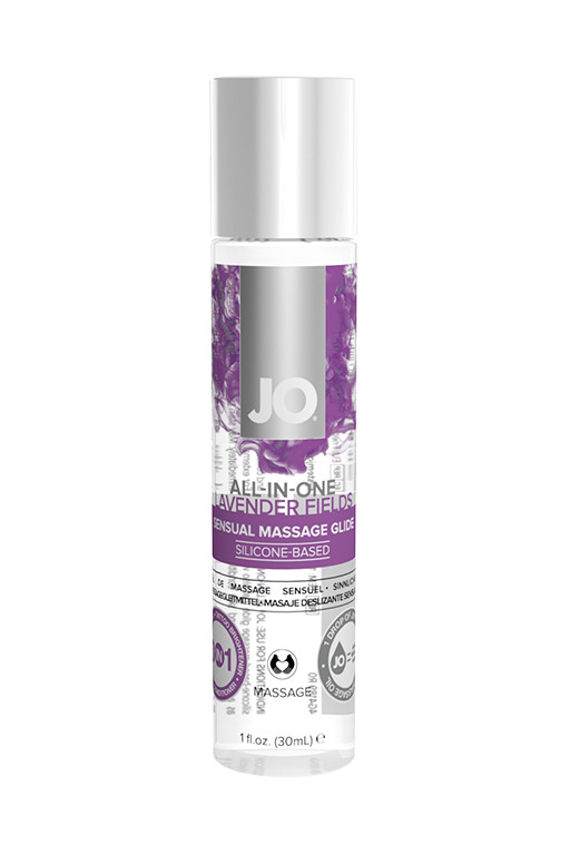 Массажный гель-лубрикант All-In-One Massage Glide Lavender с ароматом лаванды - 30 мл