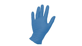 Перчатки одноразовые BLUE VINYL/NITRILE размер L (пара)