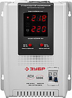 Стабилизатор напряжения ЗУБР, 220 В, однофазный, релейный, автоматический, серия "Профессионал" (59385-5)