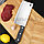 Нож топорик из нержавеющей стали с пластиковой рукояткой PriorityChef 29 см, фото 5
