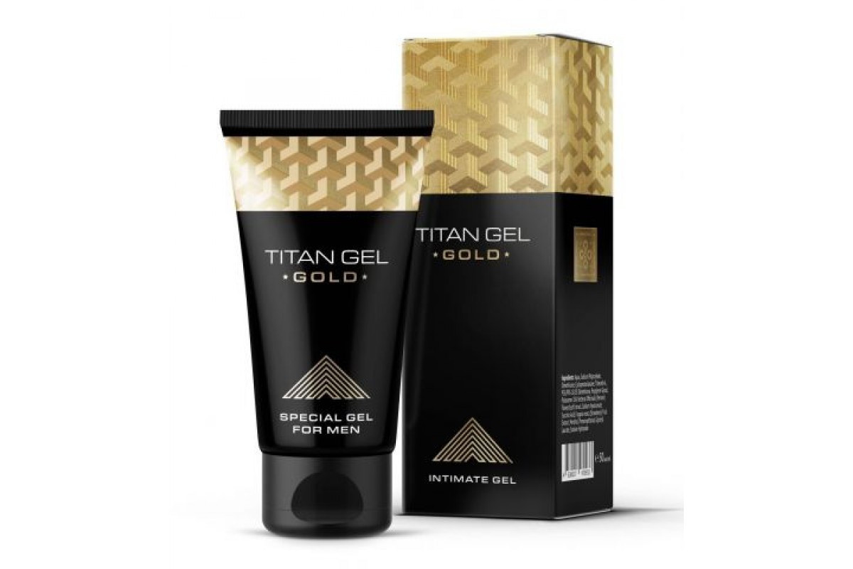 Titan Gel Gold гель для повышения потенции и увеличения полового члена, 50мл