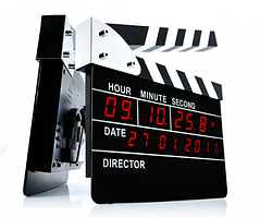 Часы будильник - Режиссерская хлопушка