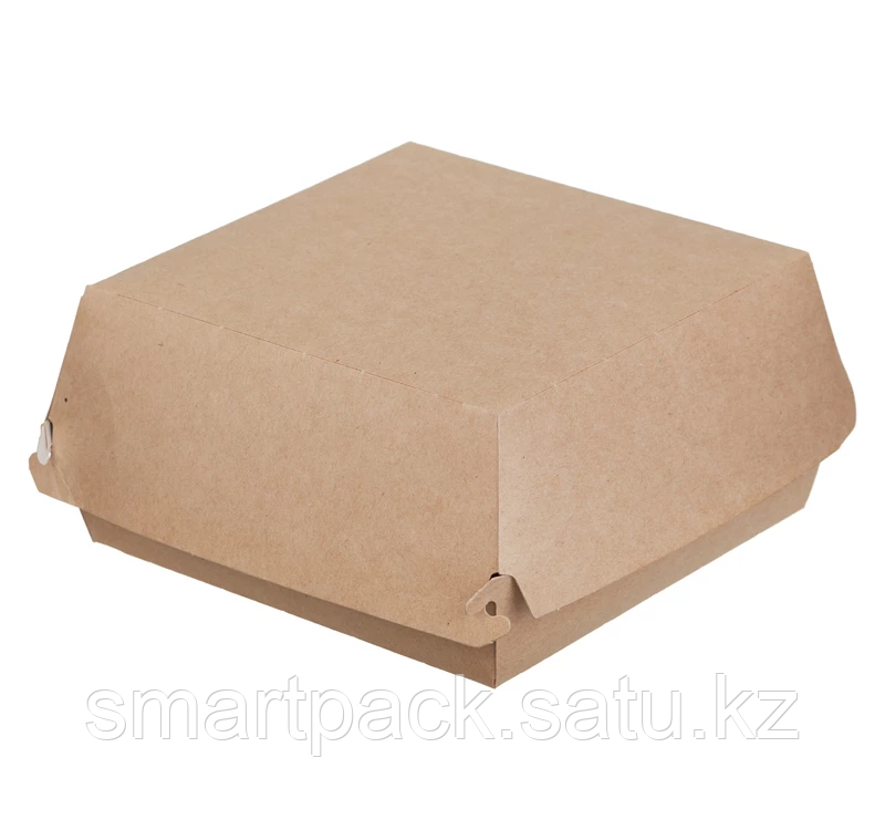 Упаковка для бургеров EcoBurger 120*120*70мм - фото 3 - id-p83020700