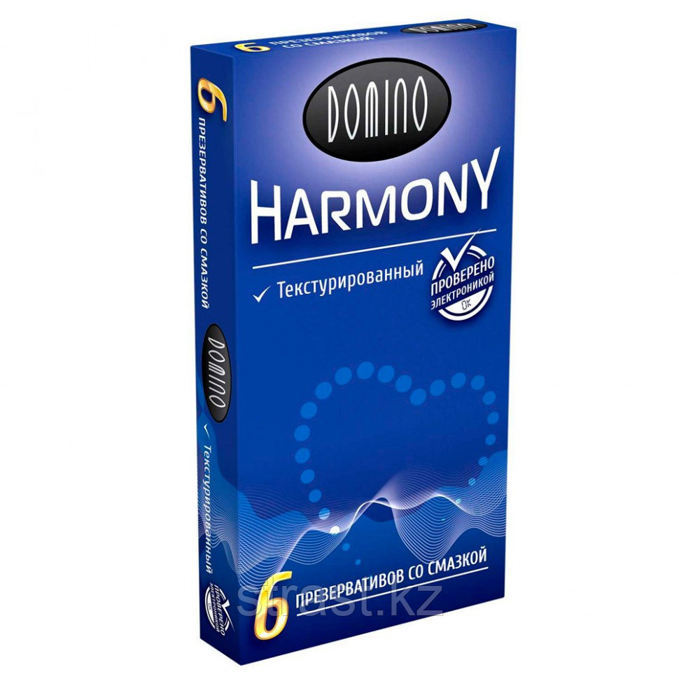 Презервативы текстурированные Domino Harmony (в уп. 6 штук)