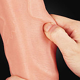 Фаллоимитатор-гигант реалистик LoveToy Nature Cock King size, на присоске LV411012, фото 5