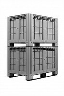 iBOX® контейнерлері сплошной, на полозьях, 1200*800*800