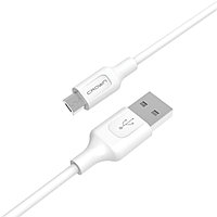 Кабель Crown USB - microUSB CMCU-004M white