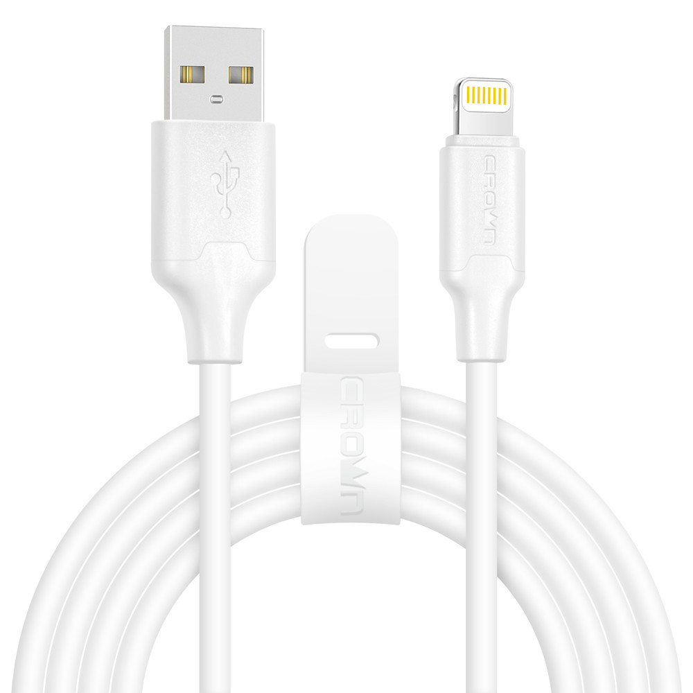 Кабель Crown USB - Lightning CMCU-3018L white