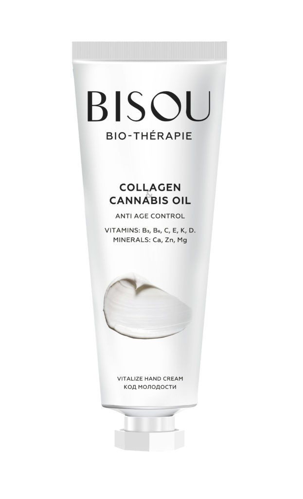 Bisou Крем Для Рук Код Молодости Collagen & Cannabis Oil 60 ml - фото 1 - id-p93820541