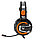 Гарнитура игровая CROWN CMGH-3003 Black&orange, фото 2