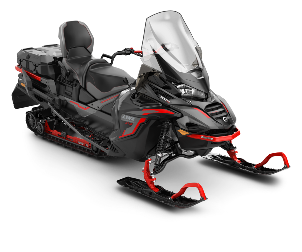 Commander LTD 900 ACE TURBO Черно-серый с красным 2022