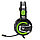 Гарнитура игровая CROWN CMGH-3102 Black&green, фото 2