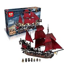 Конструктор аналог лего Lego Pirates 4195 Пираты Карибского моря 6001 Месть Королевы Анны 1207 дет