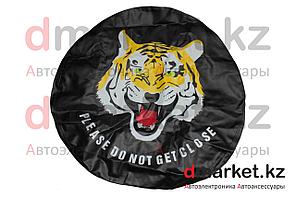 Чехол на запасное колесо R16 "Please Do Not Get Close", кожзам