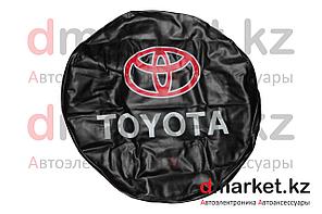 Чехол на запасное колесо R16 Toyota, кожзам