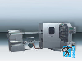 8-и офсетная печатная машина для печати на цилиндрических или конических пластиковых поверхностях