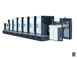 PRY-5740-5L. Офсетная листовая печатная машина