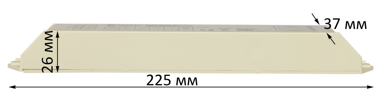 Дроссель электронный Teksan 2х30 Вт, 1х30 Вт - фото 2 - id-p94184033