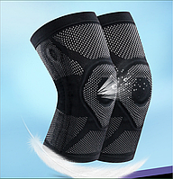 Бандаж компрессионный на коленный сустав с силиконовым кольцом Алматы