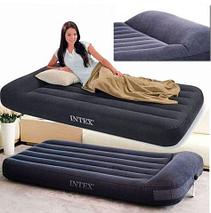 Матрас надувной с подголовником INTEX Pillow Rest Classic Airbed (64142, 137х191х25 см), фото 3