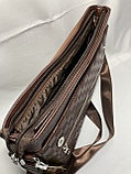 Мужская сумка-мессенджер "POLO" через плечо (высота 24 см, ширина 34 см, глубина 6 см), фото 6
